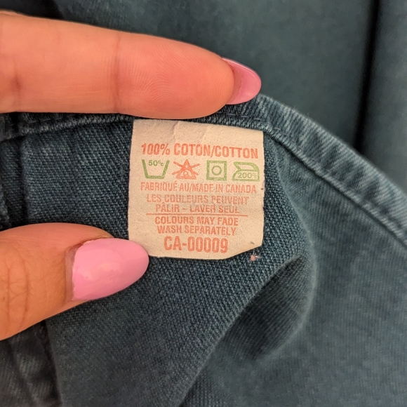 RGB Browns Trade Mark Vintage Teal Denim & Aztec Print Button Up - Picture 5 of 12